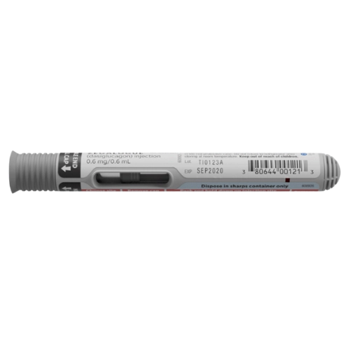 Zegalogue (dasiglucagon) injection pen, 0.6 mg/0.6 mL.